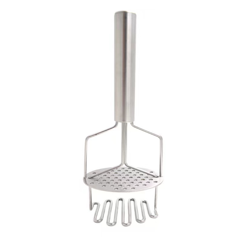 Old Fashioned Hand Press Stainless Steel Potato Masher For Mashed Potatoes