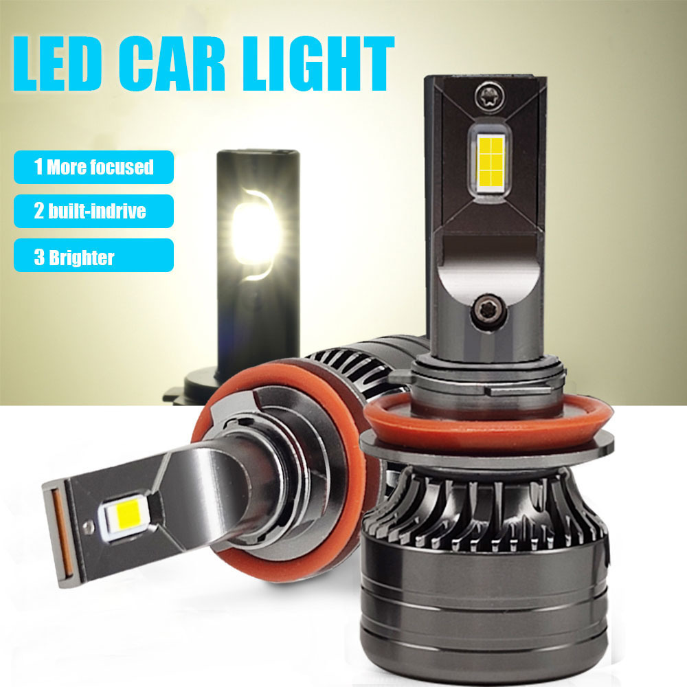 LED Headlight Bulbs Super Bright Auto Fog Light Spotlight 9006 Car Auxiliary Lamp for Mercedes-Benz HONDA Hyundai