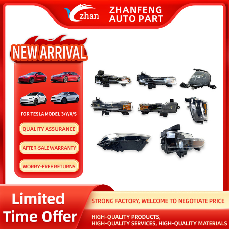 Zhanfeng American Car Parts For Tesla Model 3 Model Y Model X  S Auto Parts Car Spare Parts OEM New Product