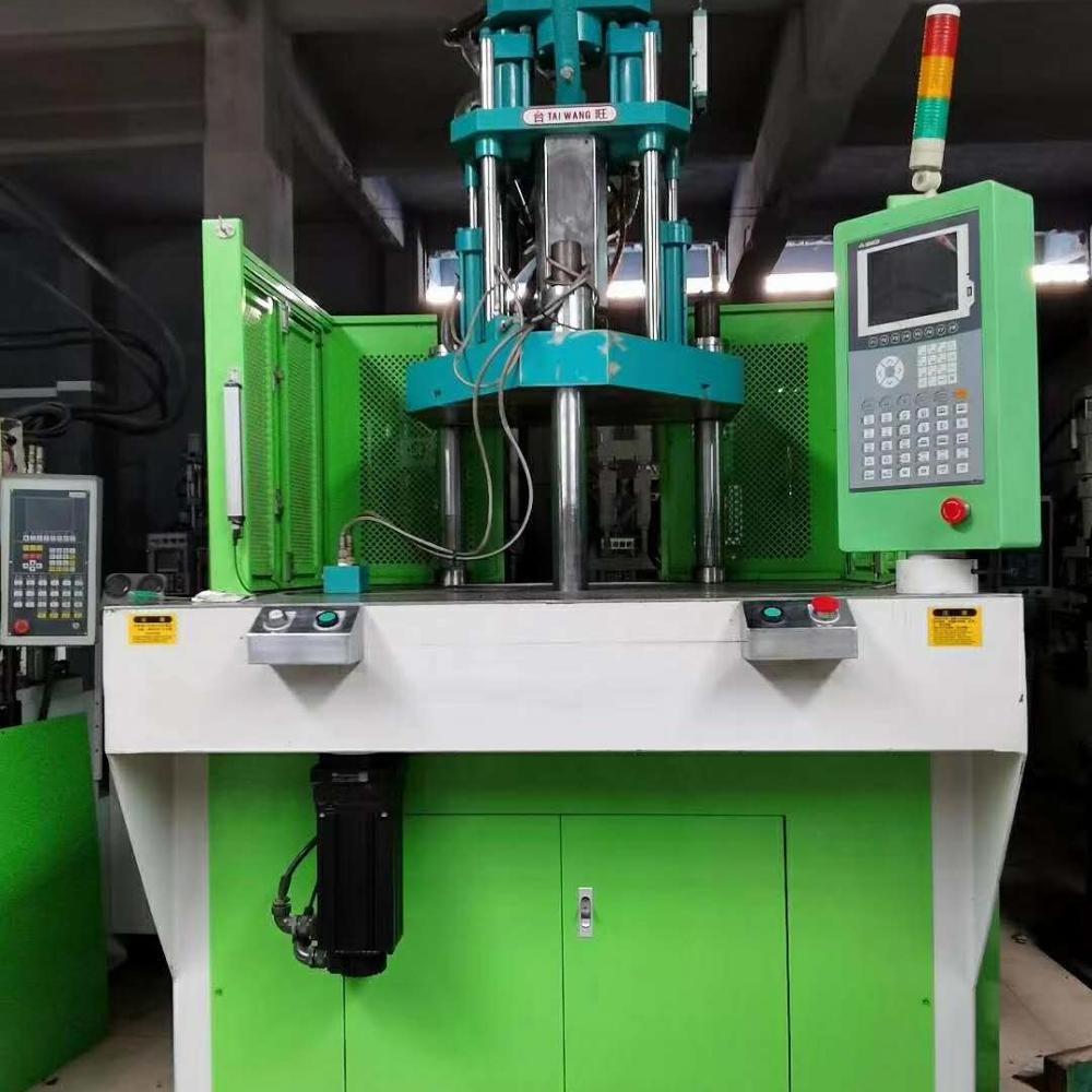 85t used rotary table  double station  vertical injection molding machine SERVO MOTOR