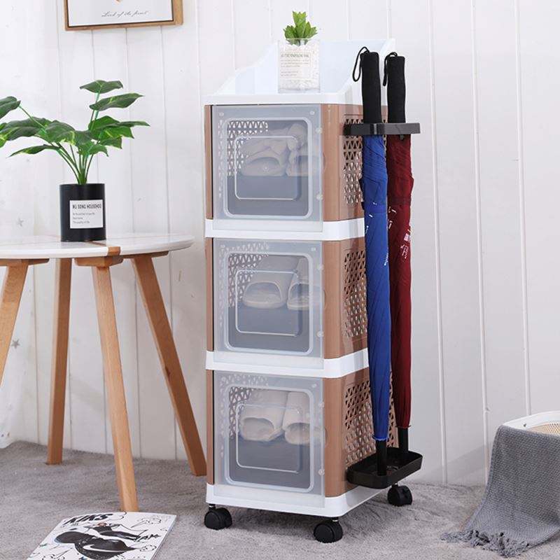 Plastic Adjustable Modern Customized Bedroom Living Room Wholesale Closet Shoe Rack