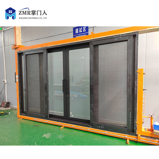 ZMR 150 series heavy lift sliding door sunken track high performance Exterior Doors Aluminum sliding doors