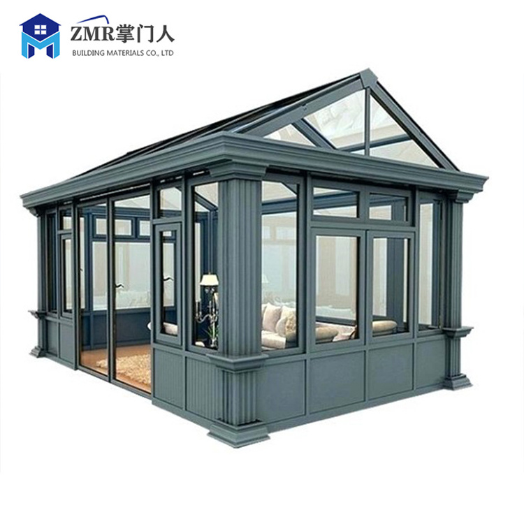 Shade House Transparent Aluminum Alloy Toughened Glass Room glass house