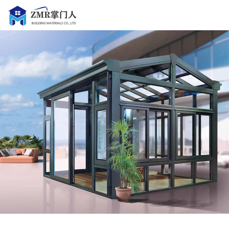 Garden veranda aluminium sunroom kits winter garden glass room sunroom