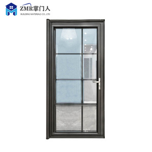 Modern Soundproof double glass aluminium exterior french doors