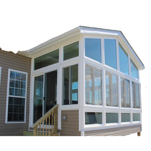 European style thermal break glass sunroom panels glass sunrooms for sale