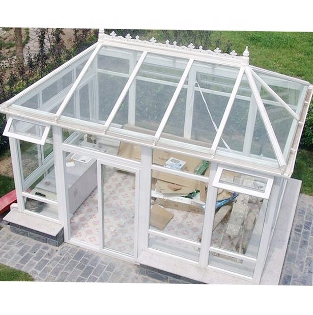 DIY outdoor veranda sunrooms&glass houses aluminum glass room