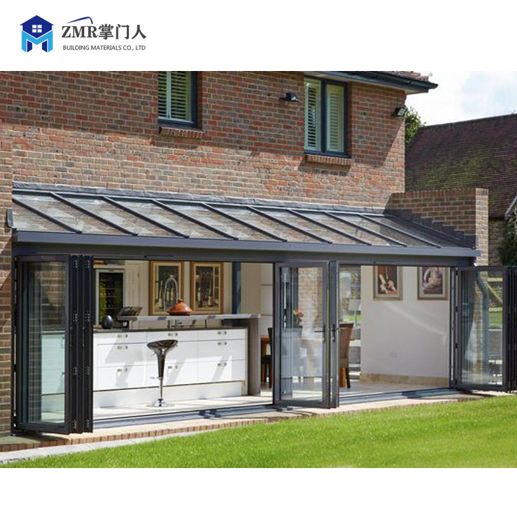 European style thermal break glass sunroom panels glass sunrooms for sale