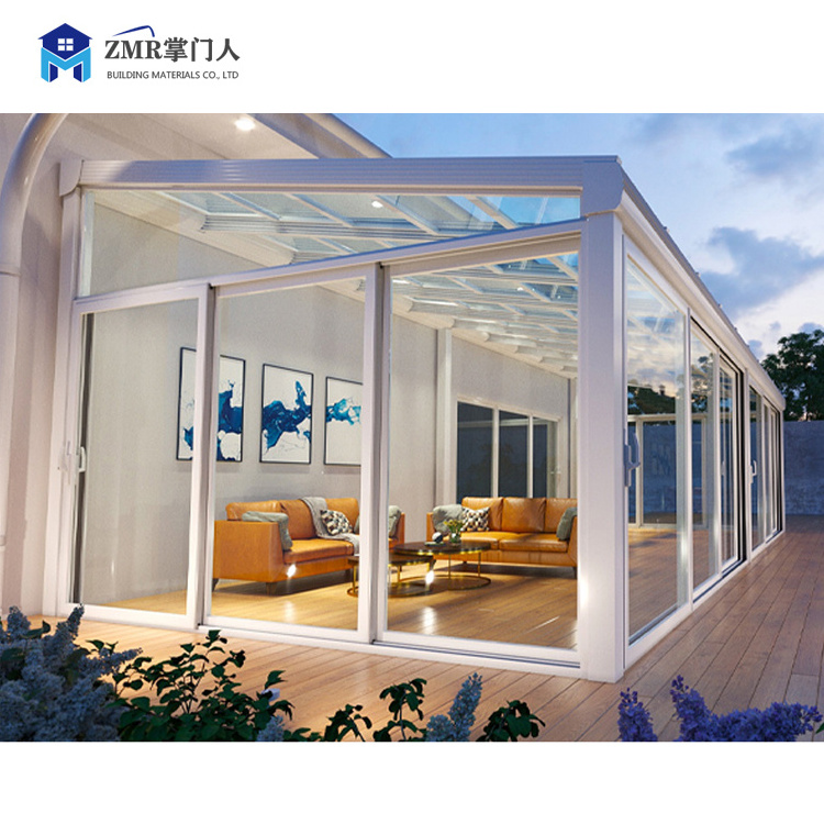 Shade House Transparent Aluminum Alloy Toughened Glass Room glass house