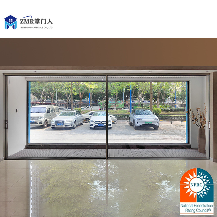 ZMR 150 series heavy lift sliding door sunken track high performance Exterior Doors Aluminum sliding doors