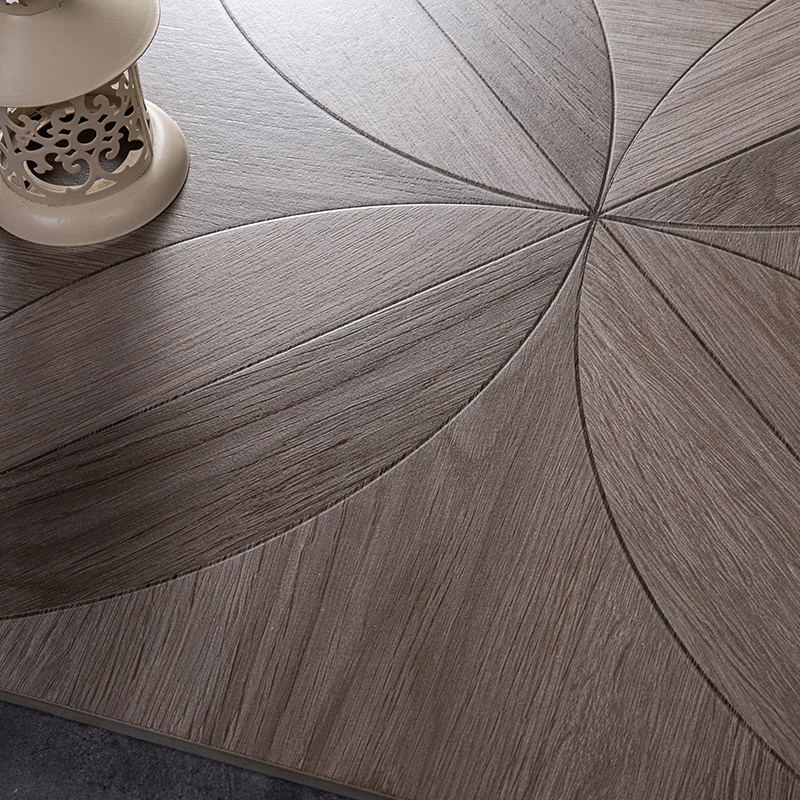 50 x 50 cm Porcelanico Tau Ceramic Floor Tile with Glazed Porcelain Wood Matt Non-Slippy Surface House Applications