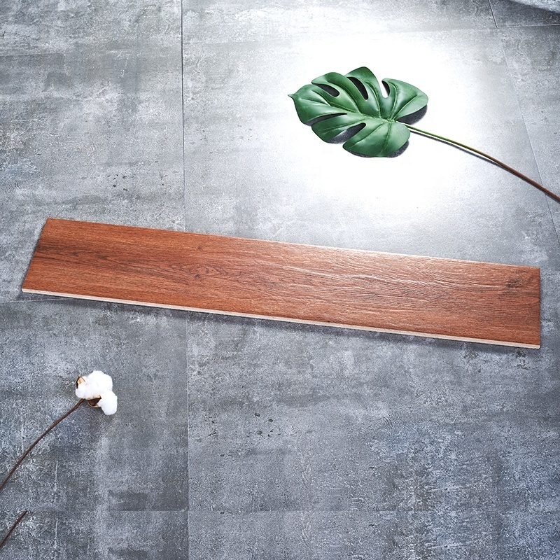 150x800mm Wooden Look Porcelain Bedroom Anti-slip Wood Like Floor Tiles