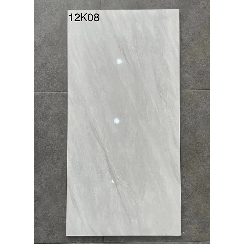 Luxury indoor tiles 600x1200mm wireless textured Modern gloss marble floor tiles living room kitchen and bathroom wall tiles