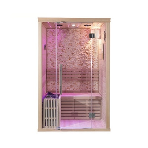 Best selling traditional sauna room wet sauna rooms 2person