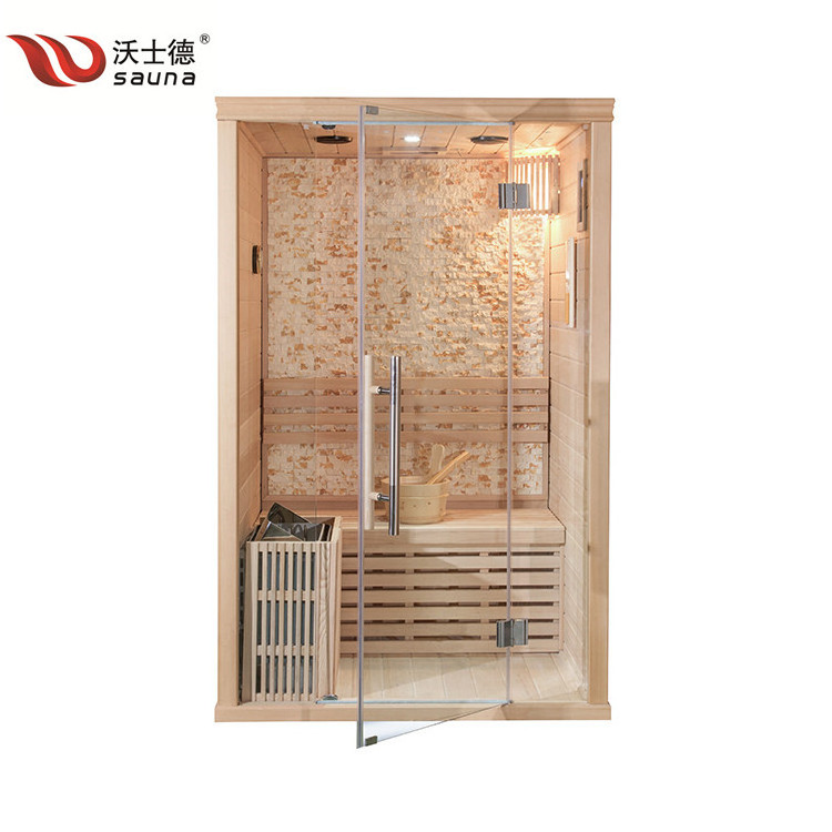 Best selling traditional sauna room wet sauna rooms 2person