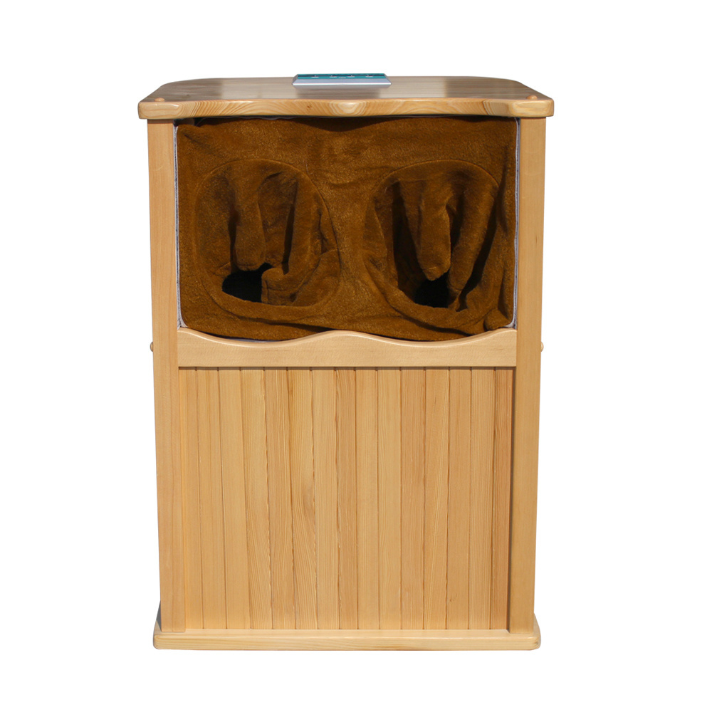 Portable wooden barrel sauna far infrared for body care