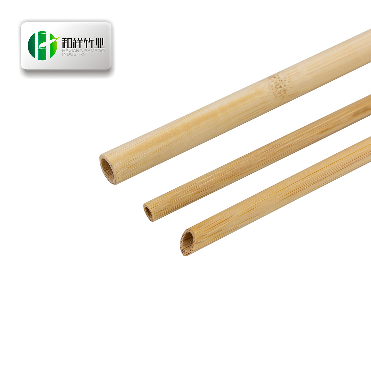 Free sample biodegradable bamboo drinking straws  natural plant bamboo disposable straws