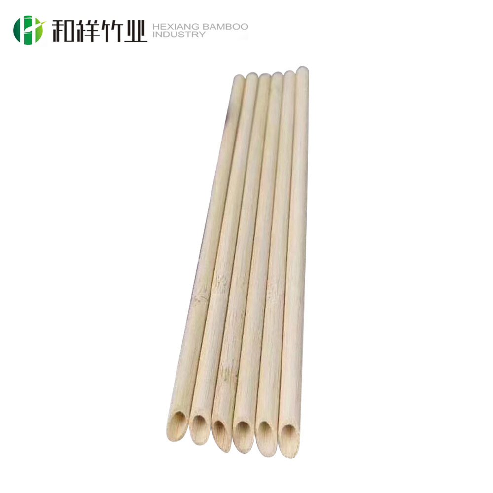 Free sample biodegradable bamboo drinking straws  natural plant bamboo disposable straws