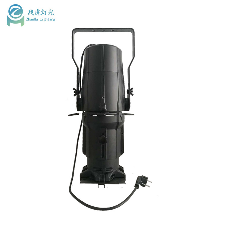 High power 150w 200w  led imaging light  with gobo clamp warm white 2in1 profile stage light