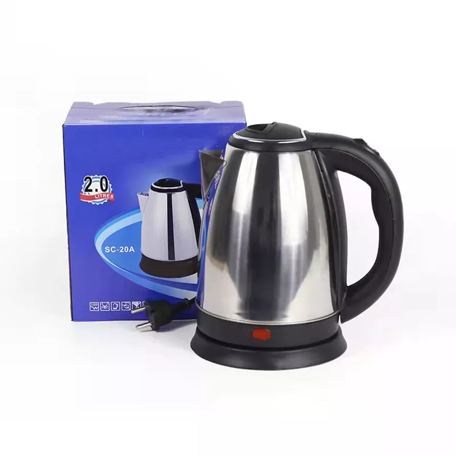 Home Appliances Hot Sales Basic 1.2L 1.5L 1.8L 201 Stainless Steel Electric Kettle Water SKD CKD Complete Water Kettle Electric