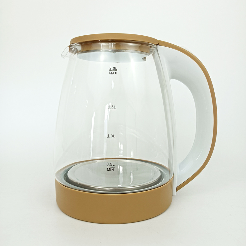 UMS-1884  1.8L Home Appliances  pyrex clear glass electric kettle Electrical water Kettle  wholesale electric kettle