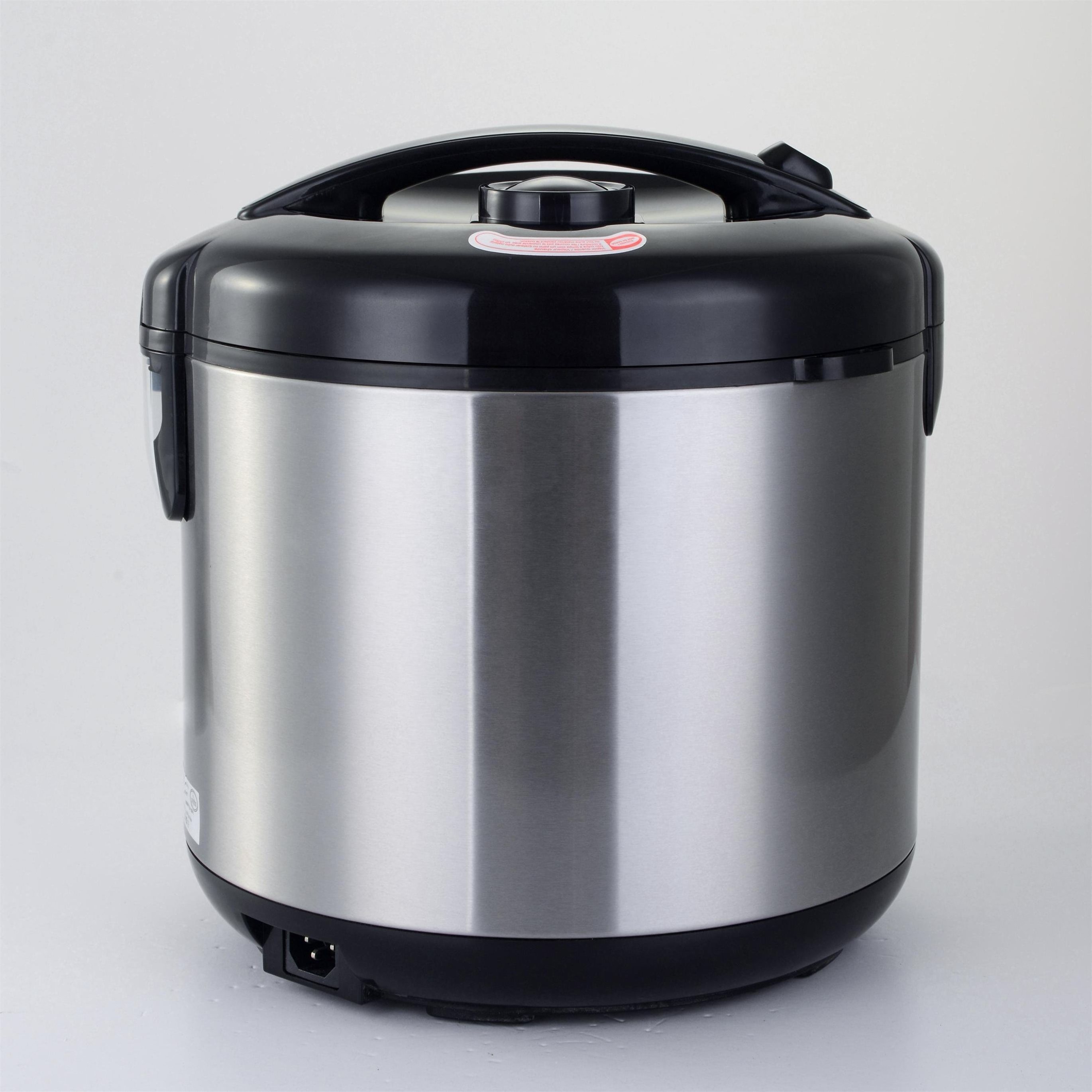 Stainless Steel Housing Deluxe Electric Rice Cooker with PP Steamer 1.8L/2.8L