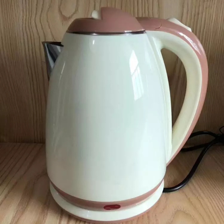 Plastic Housing 1.8l 1500w 220v mini electric portable tea kettle cute electric kettle with SS Lid