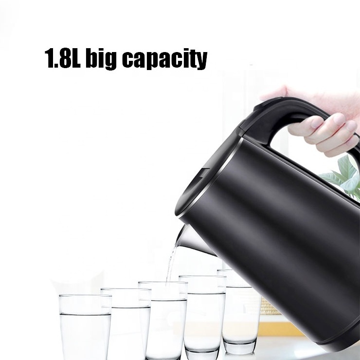 1.5l 1.8l 2.0l Stainless Steel Water Kettle Kitchen Appliance 1.8l Hot Water Electric Kettle