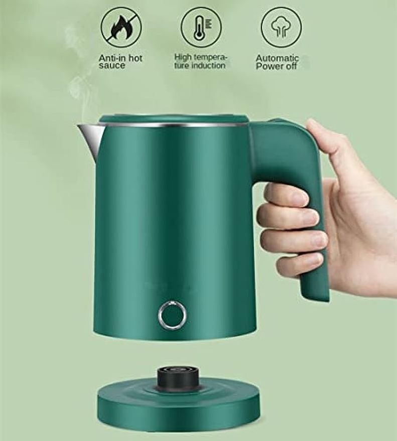 New Product Mini electric kettle 0.8L water coffee tea maker Portable quick boiler hotel appliances double wall small