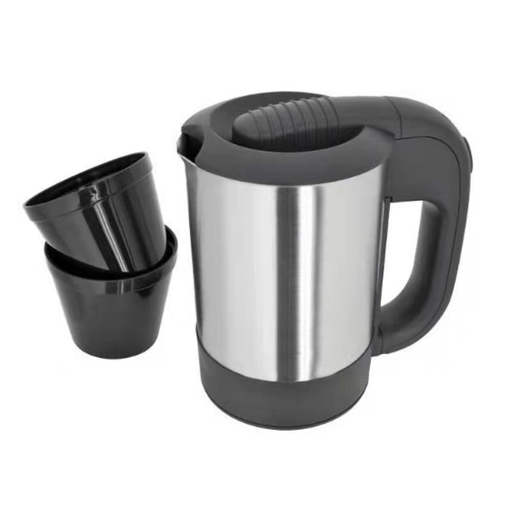 Wholesale Electric Appliances Manufacturers 0.5L Electric Kettle with 2 Plastic Cups CE CB RoHS