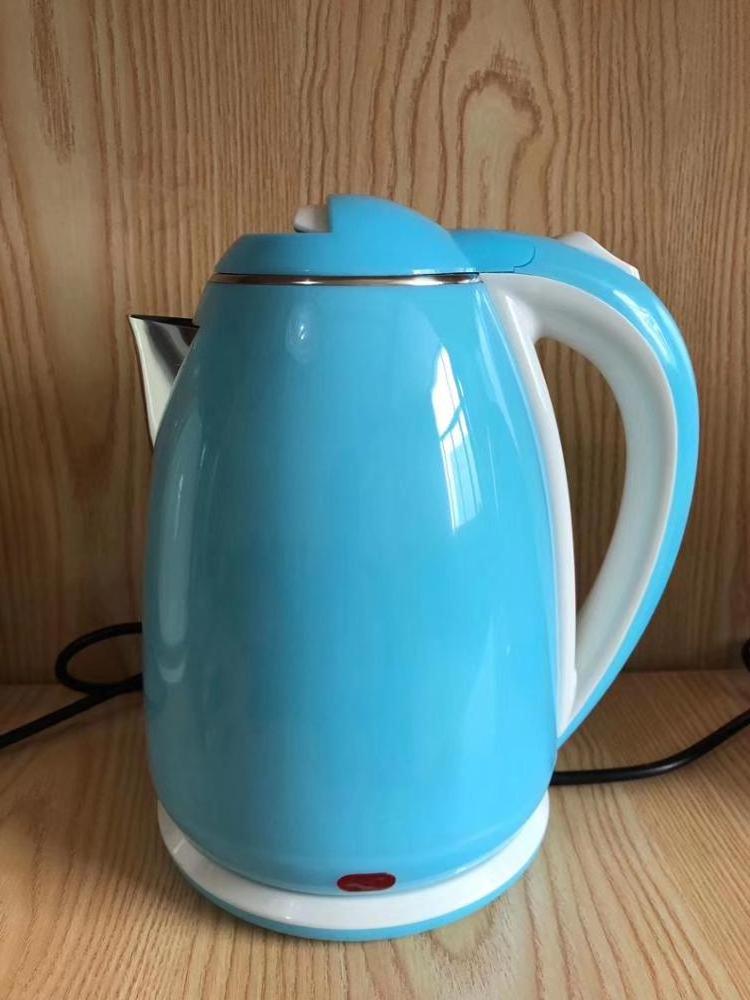 Plastic Housing 1.8l 1500w 220v mini electric portable tea kettle cute electric kettle with SS Lid