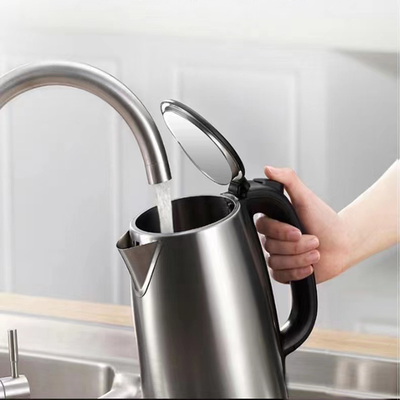 Hot Selling New Electric Water Kettles 1.7L 2.3L Electric Tea Kettle Boil Dry Protection Stainless Steel Electric Heat Kettle