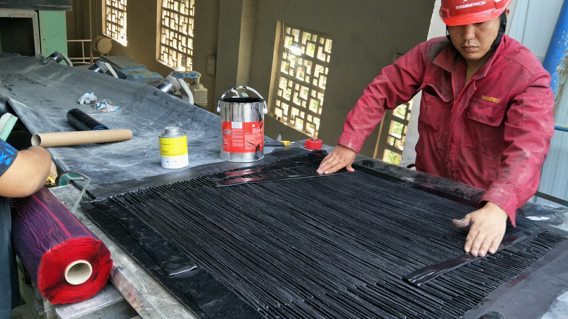 rubber conveyor belt repair cold vulcanizing glue/adhesive/cement