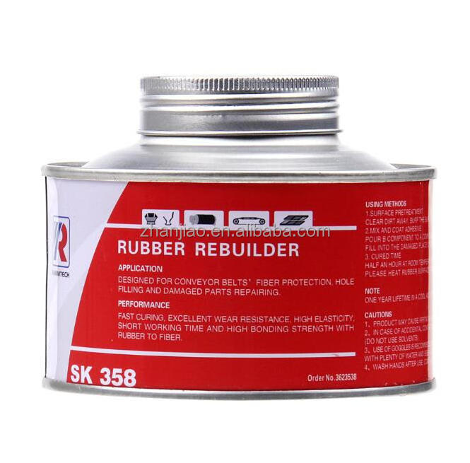 damaged belt repair hot splicing liquid silicone rubber adhesive glue