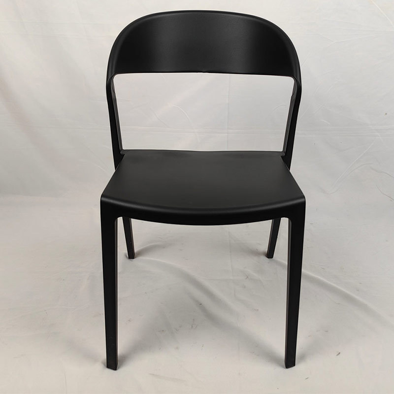 Factory modern design adult stacked outdoor restaurant cafe pp chairs Injection Molding monoblock plastic dining chair