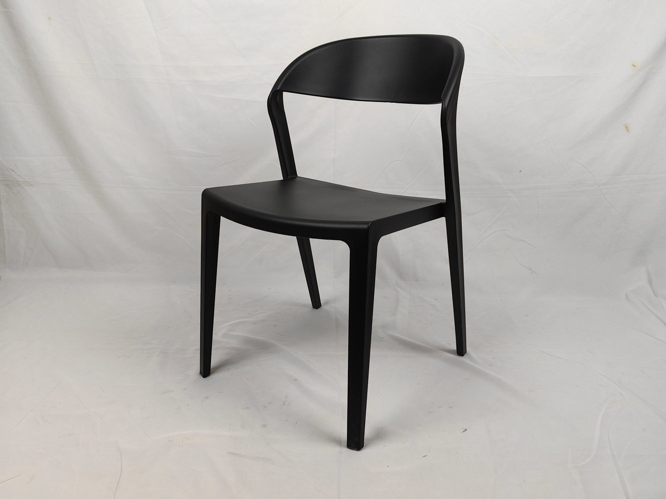 Factory modern design adult stacked outdoor restaurant cafe pp chairs Injection Molding monoblock plastic dining chair