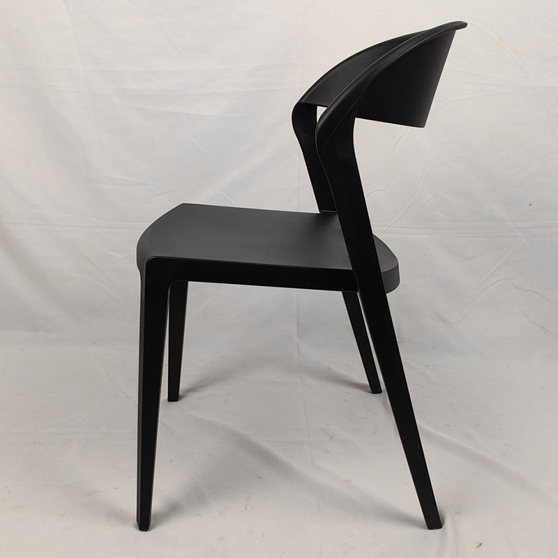 Factory modern design adult stacked outdoor restaurant cafe pp chairs Injection Molding monoblock plastic dining chair