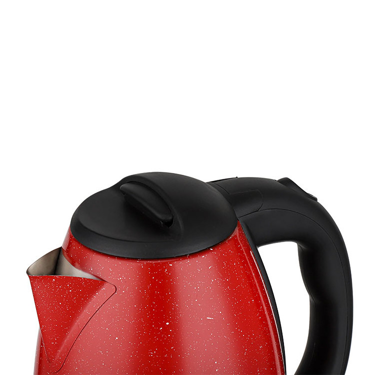 Modern 360 degree rotational base wireless electric stainless steel kettle