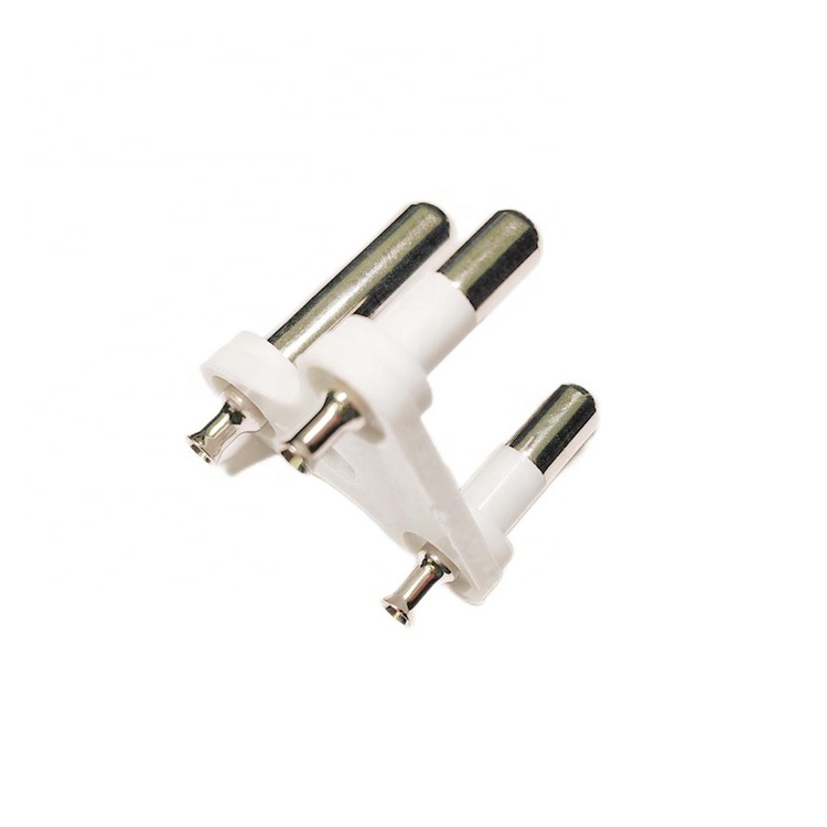 Electrical Plugs British Standard Brass 3 Pin 250V BS Plug 15Amp Plug Switches and Sockets Manufacture Single Pole insert parts