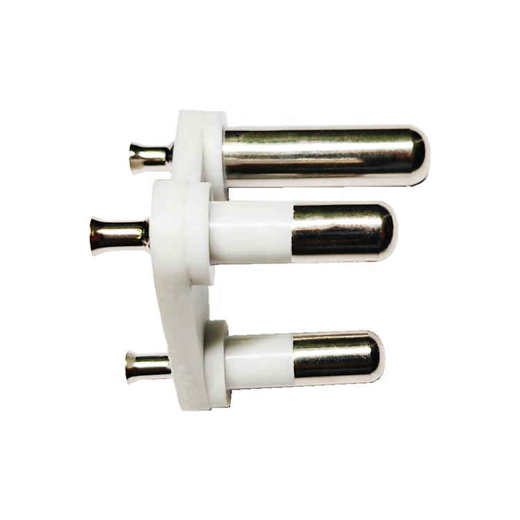 Electrical Plugs British Standard Brass 3 Pin 250V BS Plug 15Amp Plug Switches and Sockets Manufacture Single Pole insert parts