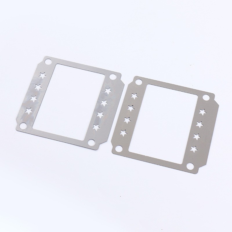 Factory stainless steel licence plate frame Electric car licence price hardware stamping parts processing parts