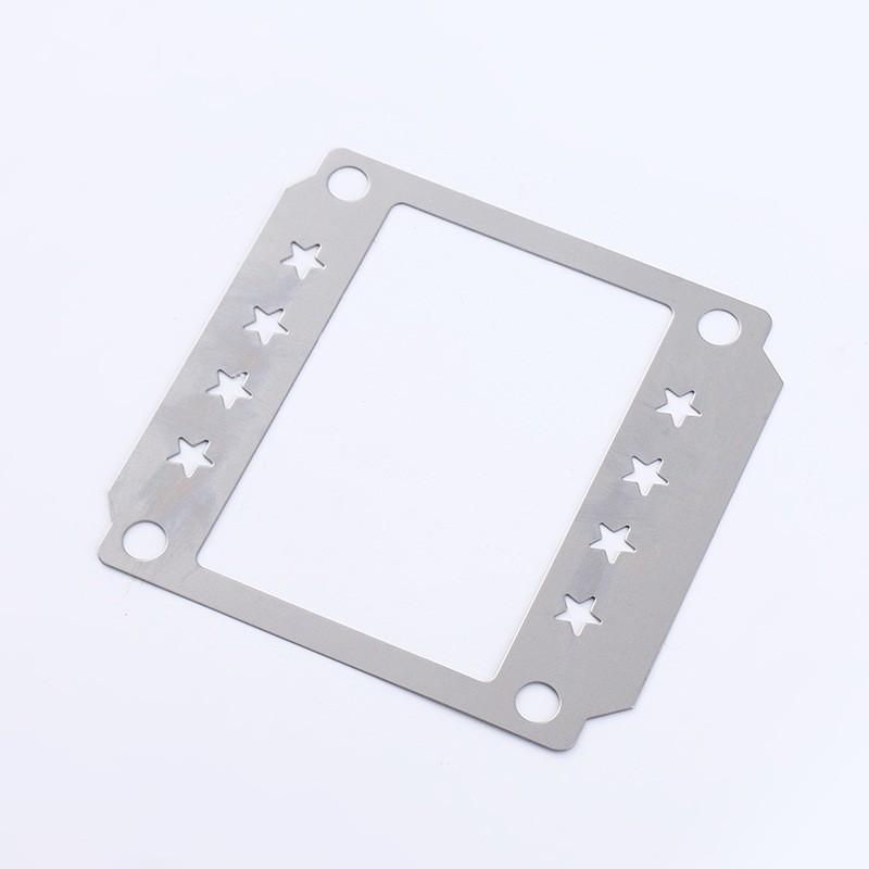 Factory stainless steel licence plate frame Electric car licence price hardware stamping parts processing parts