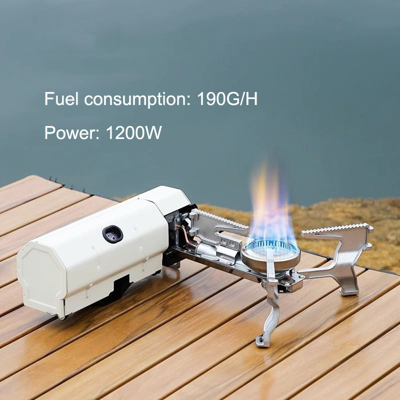 New folding outdoor gas cooking stove portable camping stove outdoor tabletop cooker mini stove