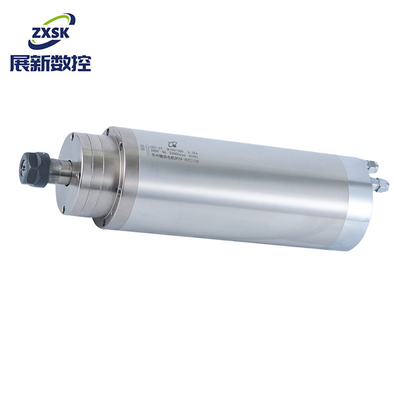 HQD GDZ-27 High Speed Spindle Motor For Cnc 100mm 3.7KW 4.5KW ER20 Cnc Spindle