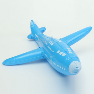 Funny Design Promotion Plastic Large Inflatable Air Plane Model Toy