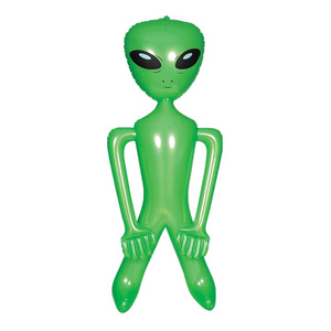 Funny PVC Child Cosplay Inflatable Alien Doll Balloons Toy