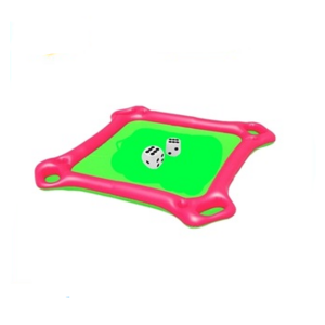 Hot Sale Funny Water Game Inflatable Mahjong Floating Pool Poker Table Lounge