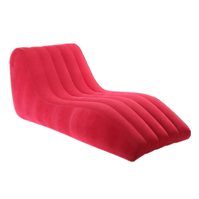 inflatable air lounger s shape sofa