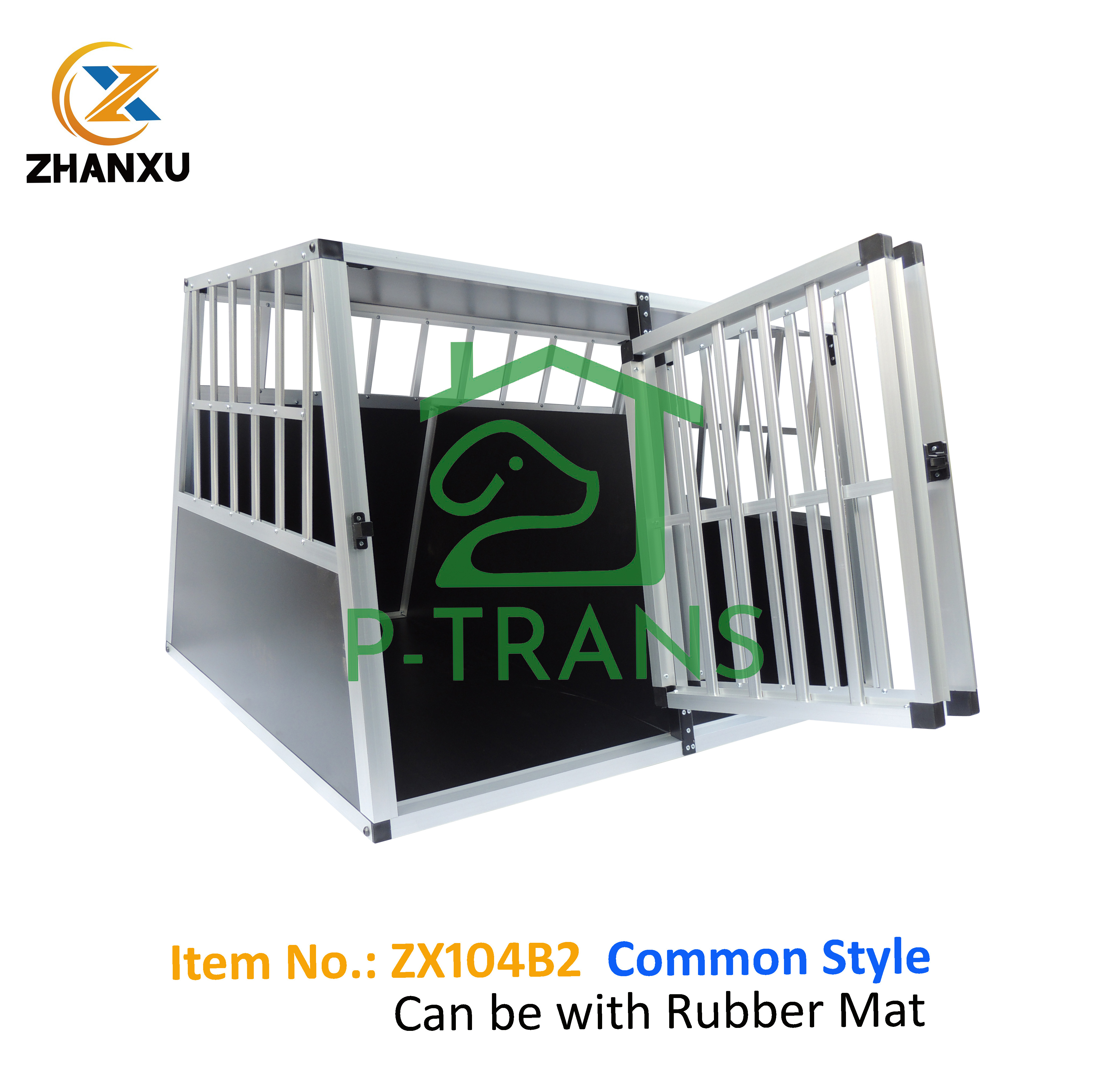 Aluminium dog crate pet product ZX104B2