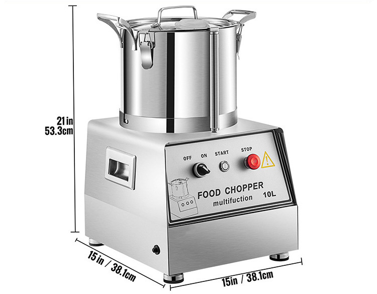 Professional Onion Potato Garlic Meat Cutter Grinder Processor Commercial Industrial Vegetable Electric Food Chopper